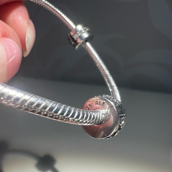 PAIR • Sparkling Spacer Clip Charms - Picture 7 of 13